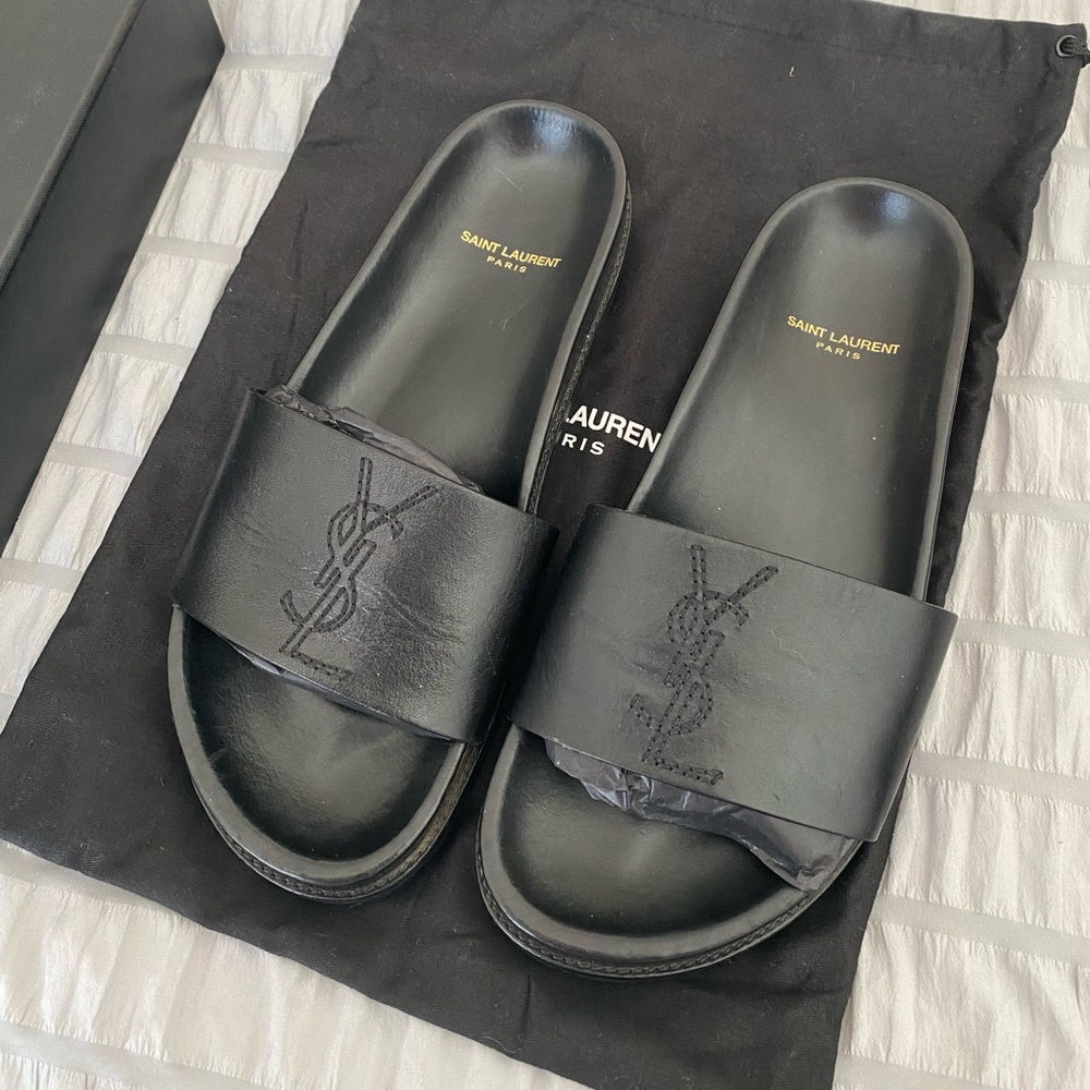 YSL JIMMY SLIDES
